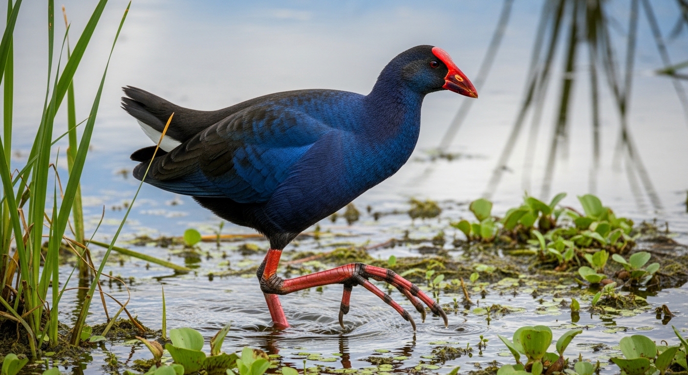 Pukeko Bird